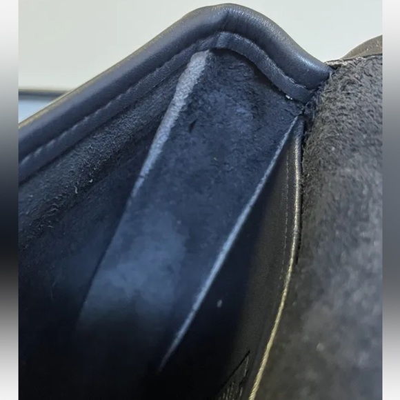 COACH 9825 Vintage Blue-Black Mini Bag Crossbody - 1980’s EUC - Picture 14 of 15